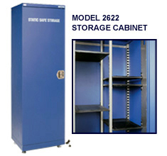 Model 2622 ESD Safe Storage Cabinet: GSA